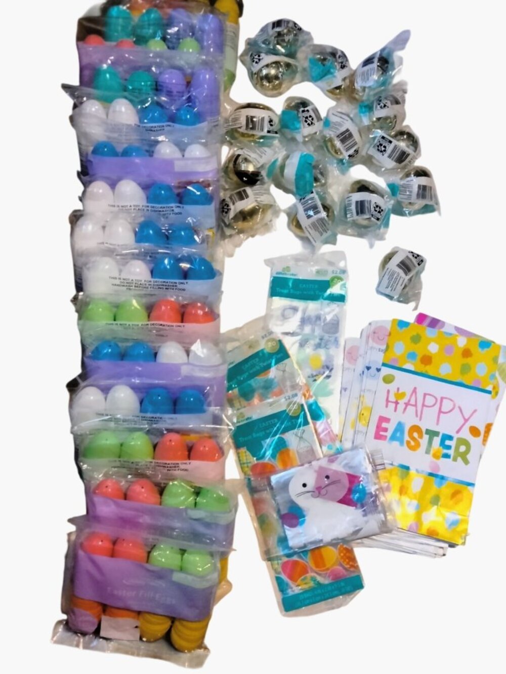 Easter Egg Hunt Party Supply Eggs Gift Bags Golden Egg lot 456